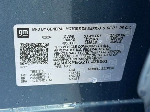 New 2026 Chevrolet Equinox LT w/ Convenience Package II AWD/4WD image 22