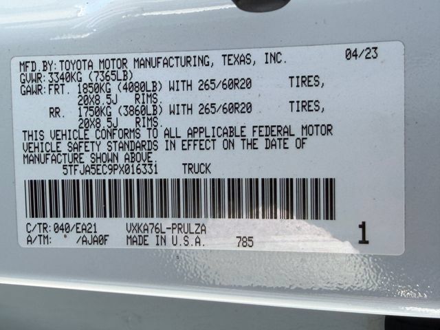 Used 2023 Toyota Tundra Limited w/ TRD Off-Road Package AWD/4WD image 25