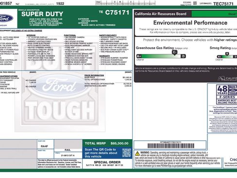 Used 2026 Ford F450 Lariat w/ Chrome Package AWD/4WD image 35