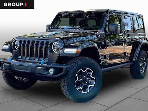 Used 2023 Jeep Wrangler Unlimited Rubicon 4xe w/ Steel Bumper Group AWD/4WD image 1