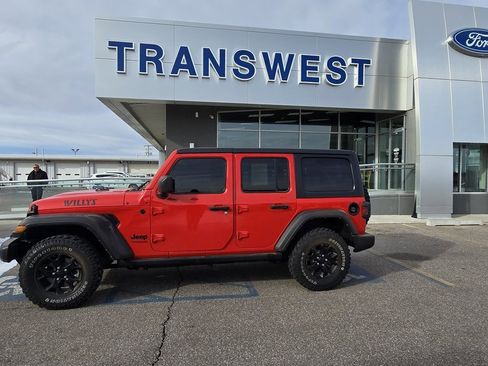 Used 2021 Jeep Wrangler Unlimited Sport image 2