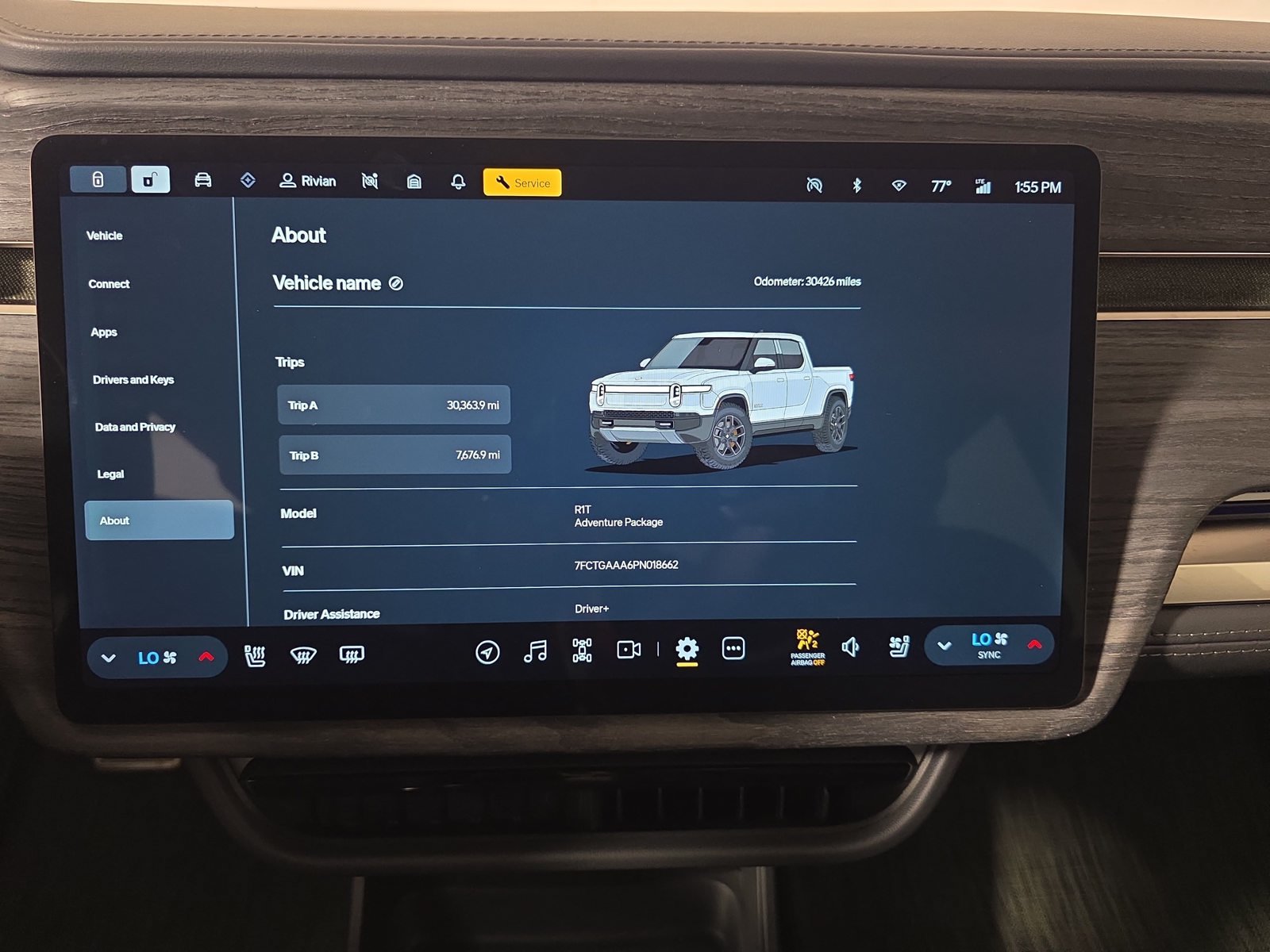 Used 2023 Rivian R1T Adventure Quad AWD/4WD image 27