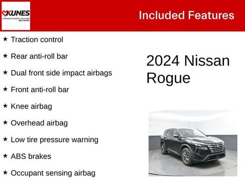 Used 2024 Nissan Rogue S AWD/4WD image 4