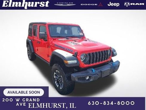 Used 2025 Jeep Wrangler Unlimited Rubicon 4xe w/ Safety Group AWD/4WD image 1