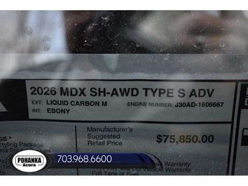 New 2026 Acura MDX Type S image 39