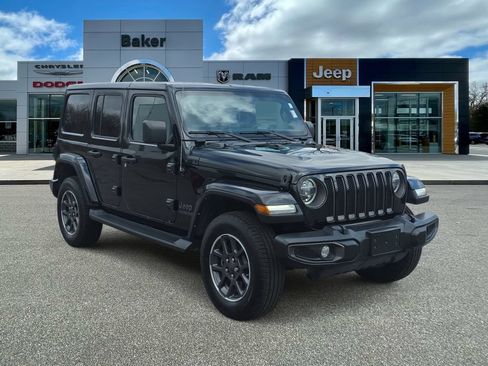 Used 2021 Jeep Wrangler Unlimited Sahara AWD/4WD image 1