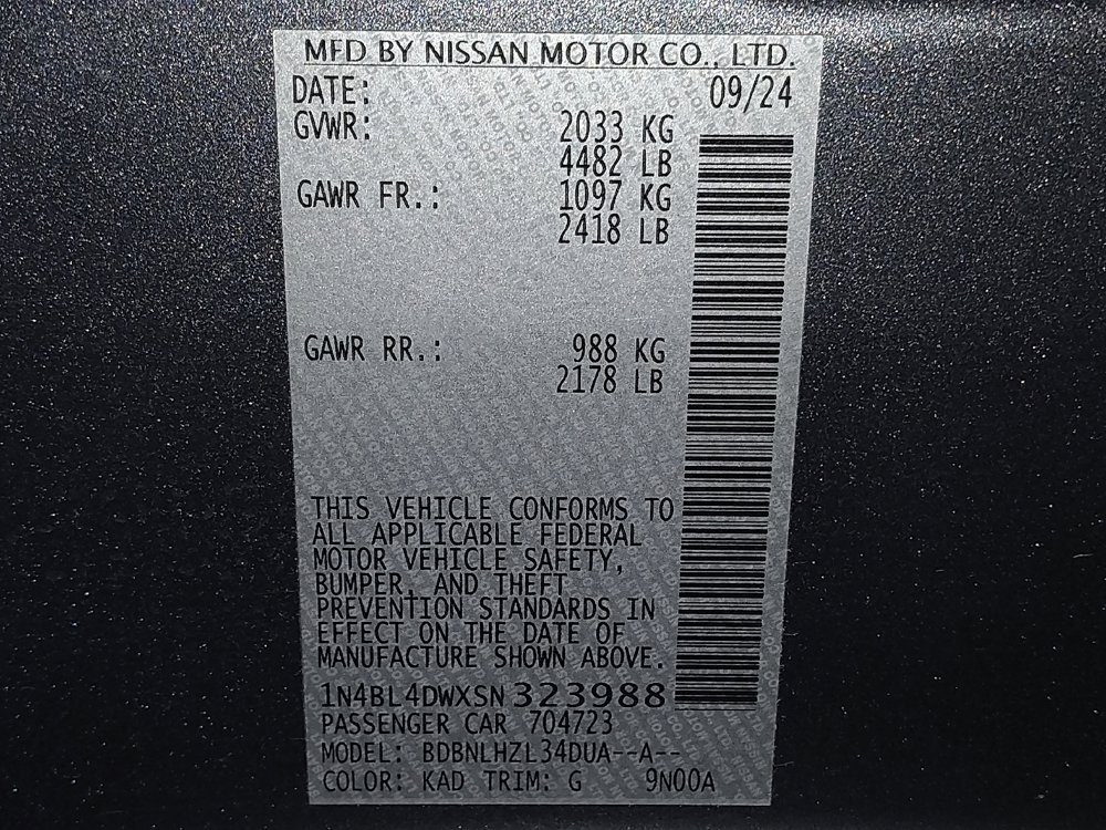 Used 2025 Nissan Altima 2.5 SV AWD/4WD image 33