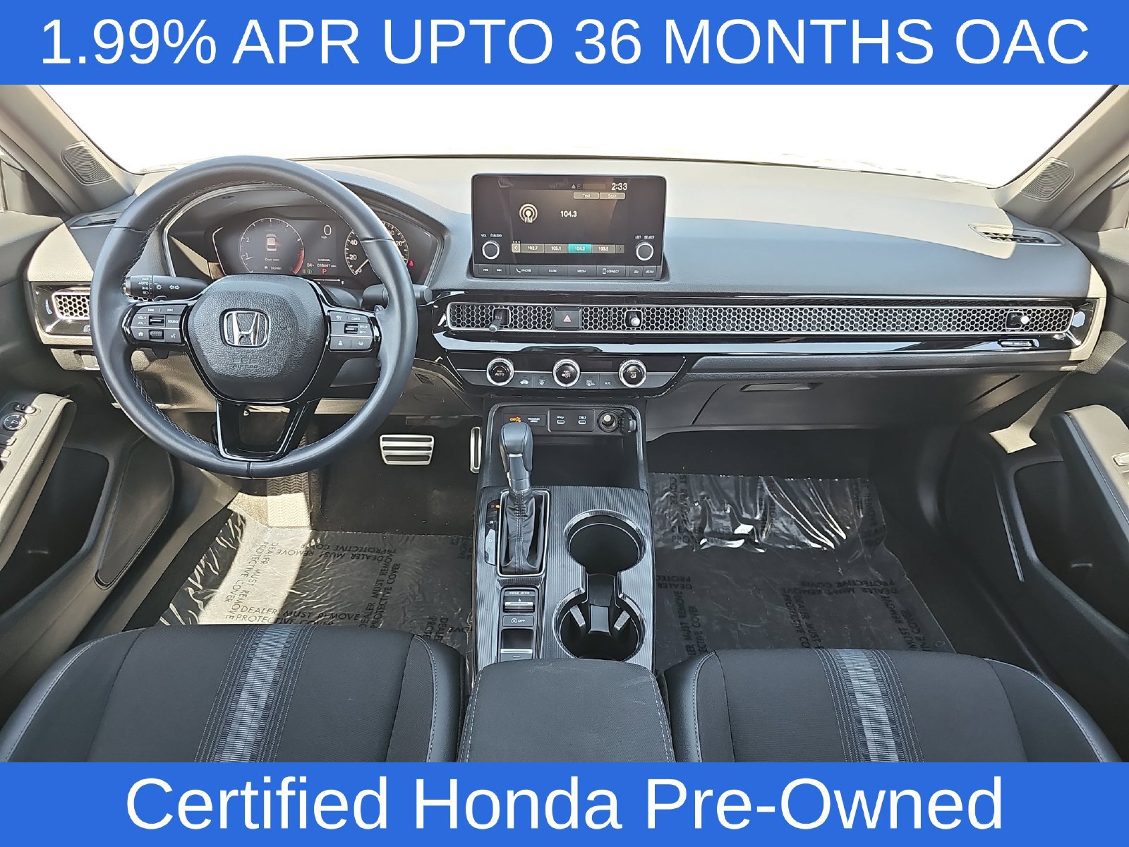 Certified 2025 Honda Civic Sport image 9