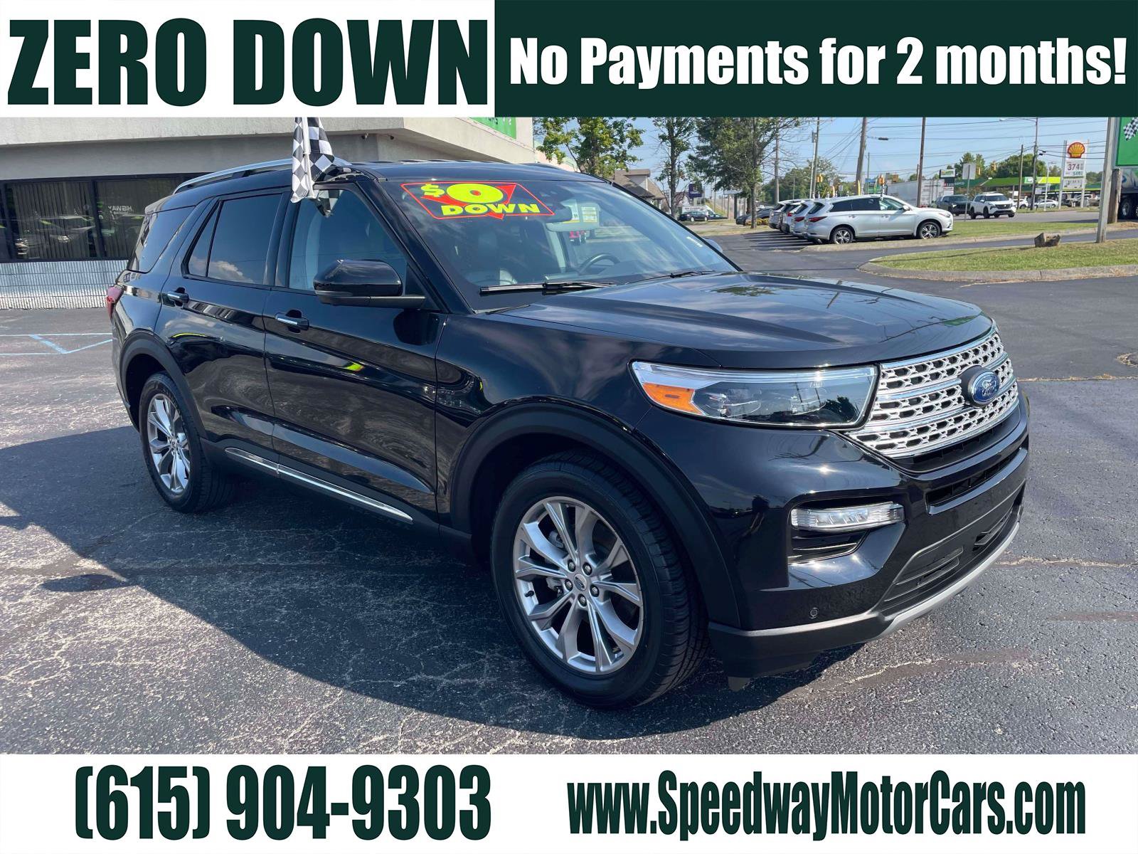Used 2021 Ford Explorer Limited w/ Equipment Group 301A AWD/4WD image 1
