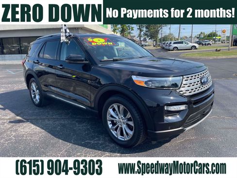 Used 2021 Ford Explorer Limited w/ Equipment Group 301A AWD/4WD image 1