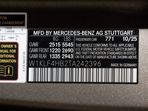 New 2026 Mercedes-Benz E 350 4MATIC Sedan image 23