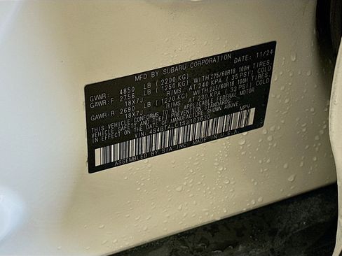 Used 2025 Subaru Outback Onyx Edition image 12