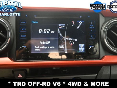 Used 2018 Toyota Tacoma TRD Off-Road w/ Technology Package AWD/4WD image 14