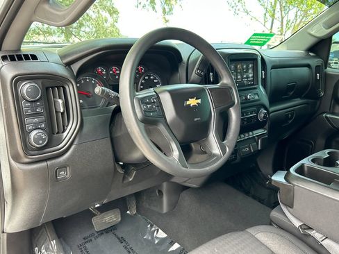 Used 2024 Chevrolet Silverado 1500 Custom w/ Turbomax Blackout Package AWD/4WD image 7