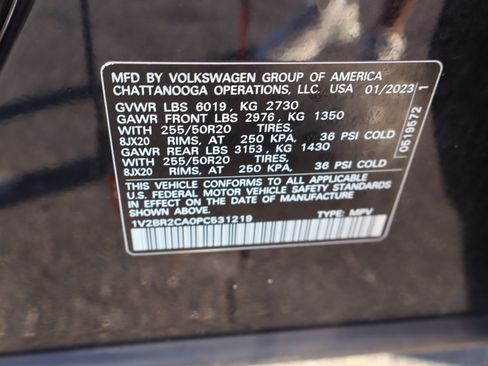 Used 2023 Volkswagen Atlas SEL AWD/4WD image 23