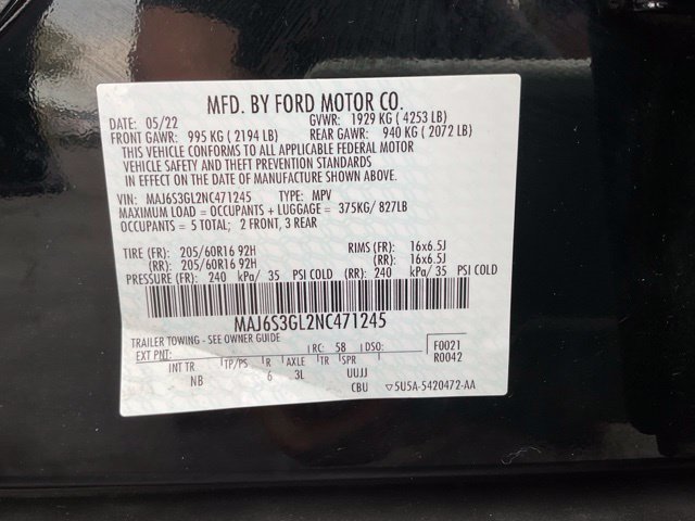 Used 2022 Ford EcoSport SE w/ SE Convenience Package AWD/4WD image 47