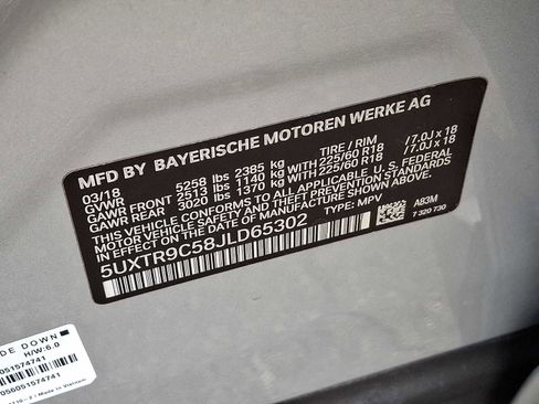 Used 2018 BMW X3 xDrive30i image 28