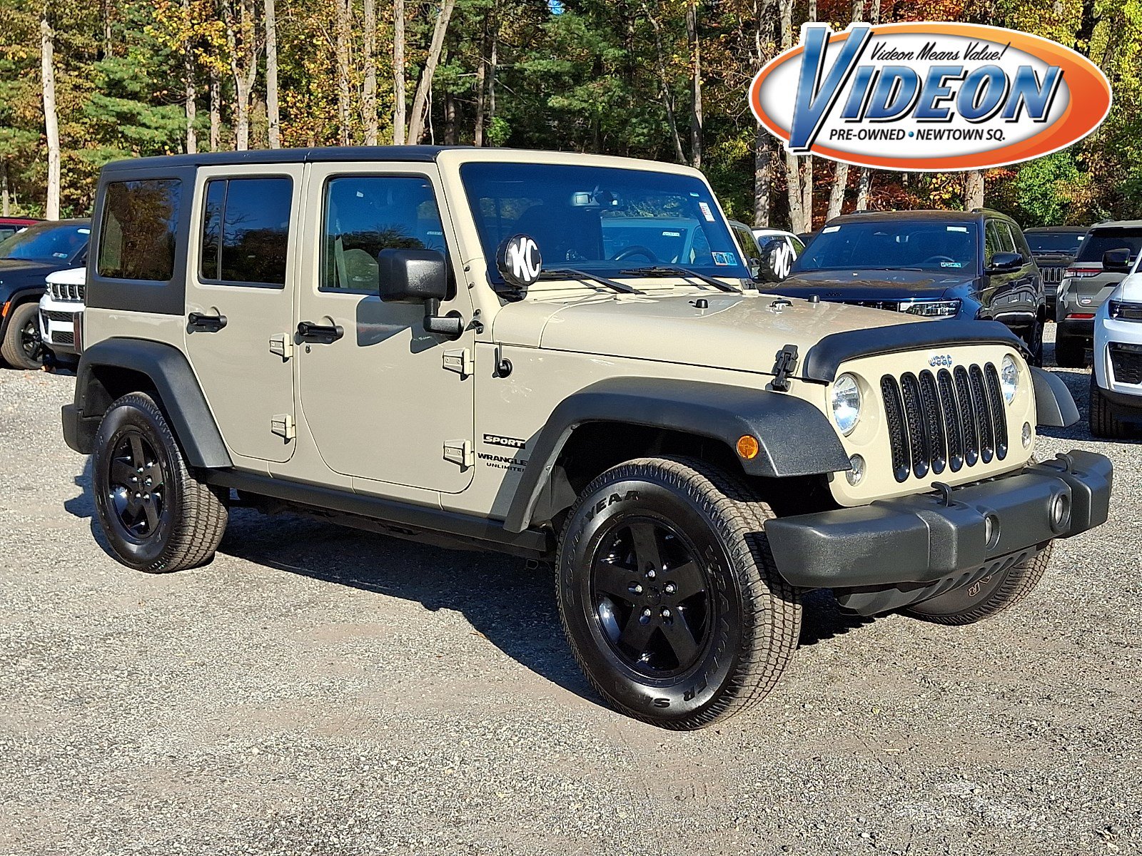 Certified 2017 Jeep Wrangler Unlimited Sport w/ Quick Order Package 24S AWD/4WD image 1