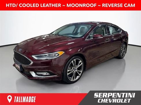 Used 2017 Ford Fusion Titanium FWD image 1