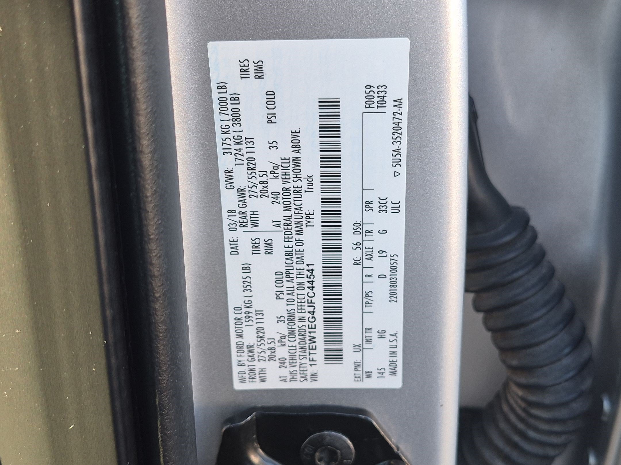 Used 2018 Ford F150 Lariat w/ Equipment Group 502A Luxury AWD/4WD image 37