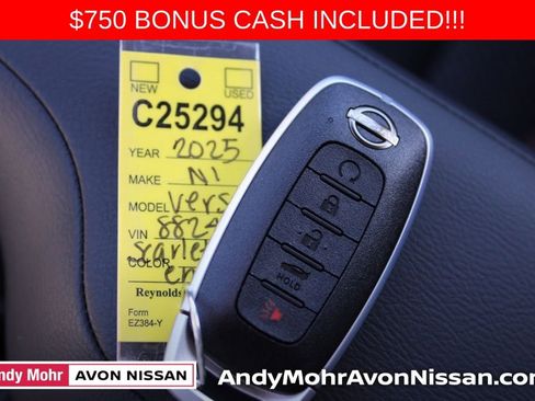 New 2025 Nissan Versa SR w/ Trunk Package image 20