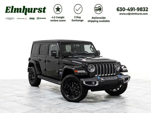 Used 2022 Jeep Wrangler Unlimited Sahara w/ Cold Weather Group AWD/4WD image 1