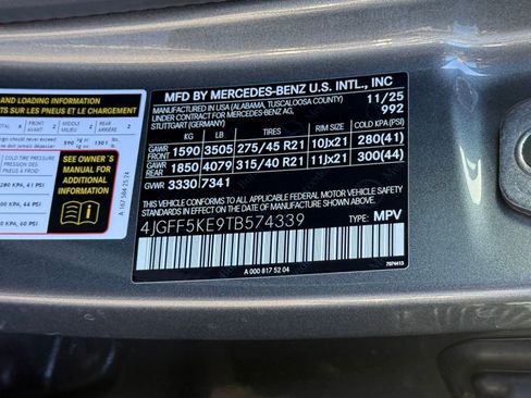 Certified 2026 Mercedes-Benz GLS 450 4MATIC image 20