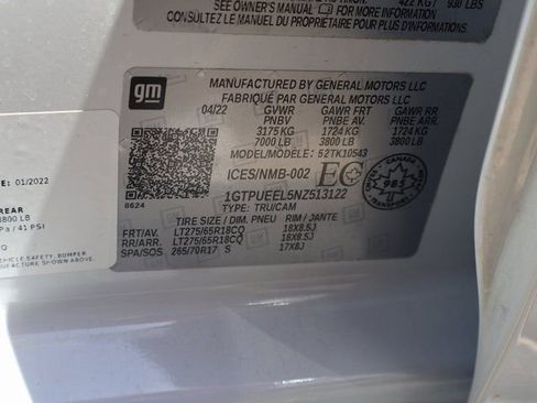 Used 2022 GMC Sierra 1500 AT4 w/ AT4 Premium Package AWD/4WD image 52