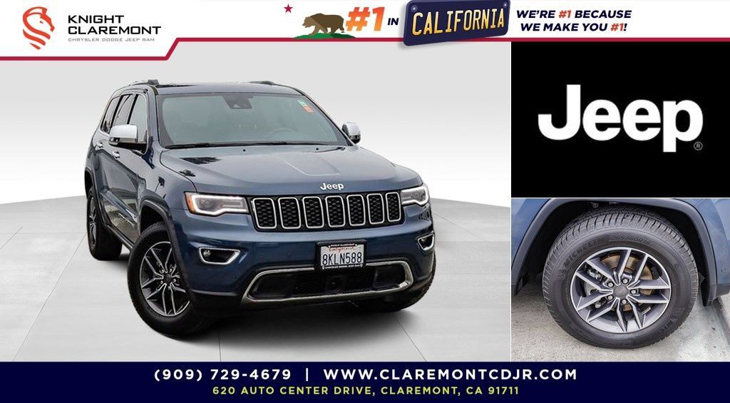 Used 2019 Jeep Grand Cherokee Limited w/ Luxury Group II RWD 360° Tour