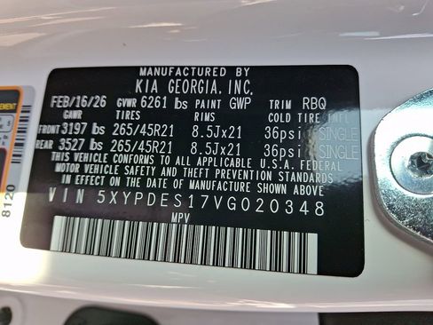 New 2027 Kia Telluride SX X-Line AWD/4WD image 10