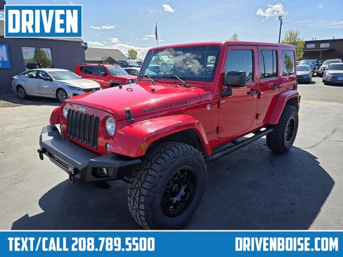 Used 2016 Jeep Wrangler Unlimited Rubicon w/ Connectivity Group image 1