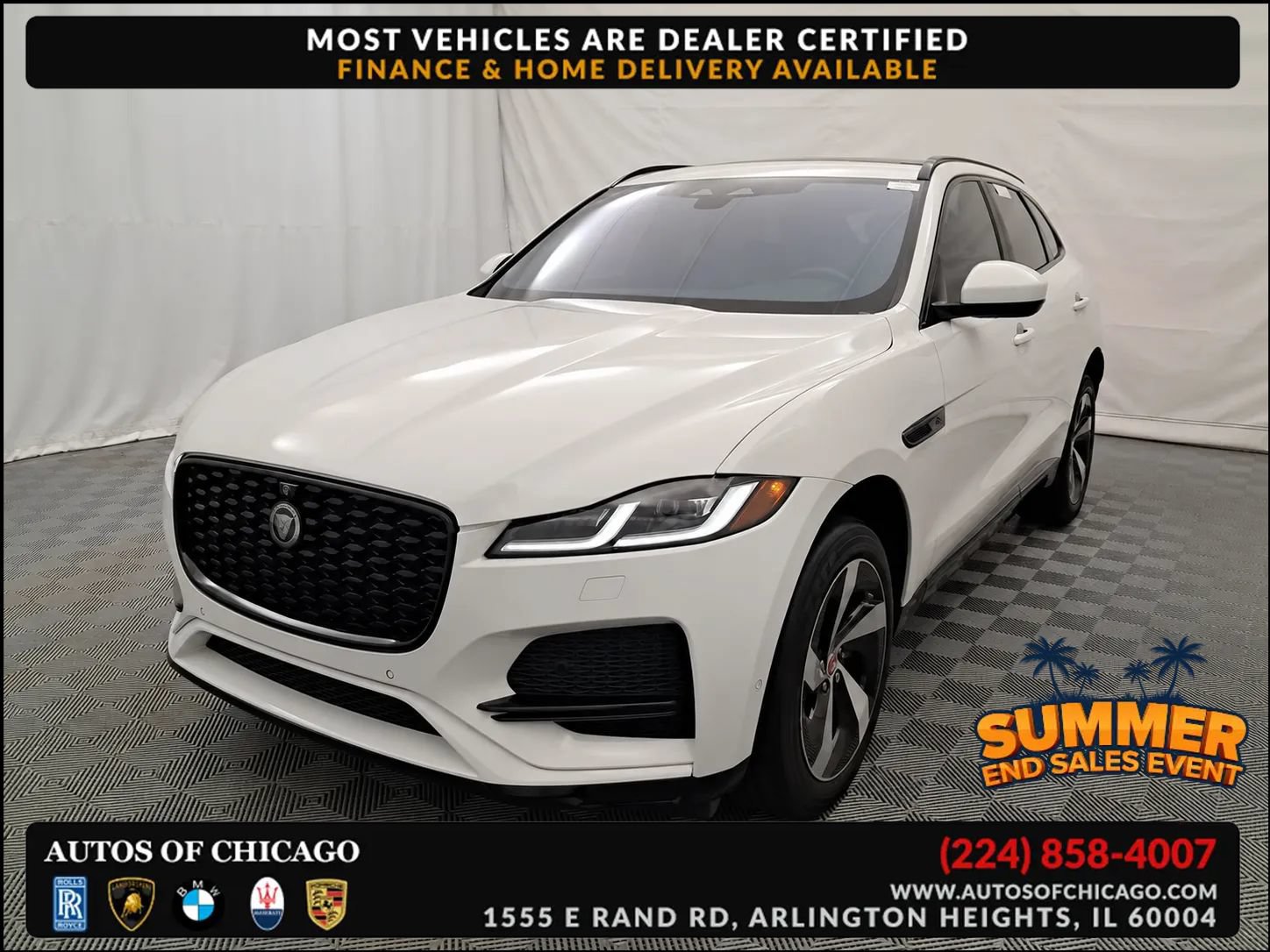 Used 2021 Jaguar F-PACE S AWD/4WD image 1