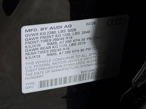 New 2026 Audi Q3 quattro 2.0T AWD/4WD image 34