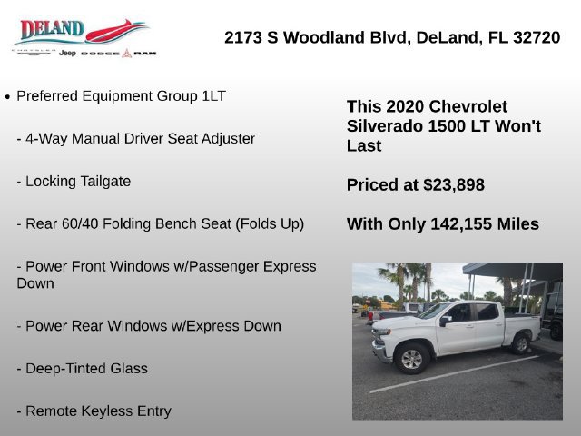 Used 2020 Chevrolet Silverado 1500 LT AWD/4WD image 2