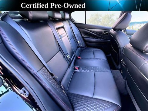 Used 2023 INFINITI Q50 Red Sport 400 w/ Black Opal Edition image 27