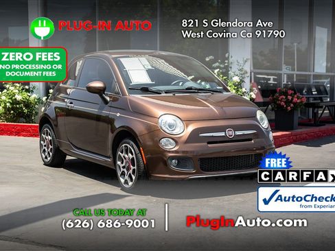Used 2012 FIAT 500 Sport w/ Safety & Sound Pkg FWD image 3