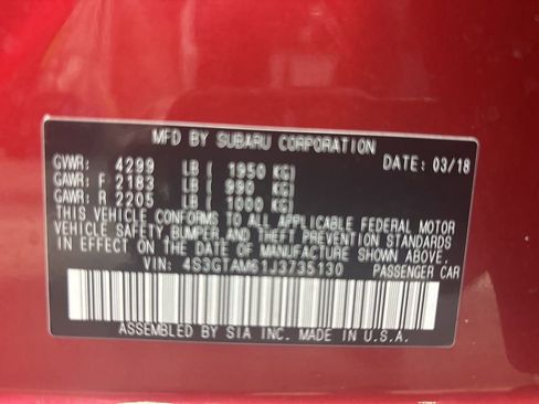 Used 2018 Subaru Impreza 2.0i Sport image 32