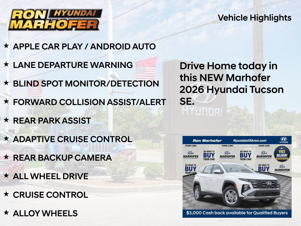 New 2026 Hyundai Tucson SE AWD/4WD image 15