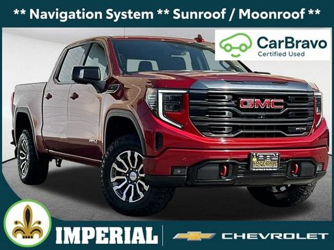 Certified 2023 GMC Sierra 1500 AT4 w/ AT4 Preferred Package AWD/4WD image 1