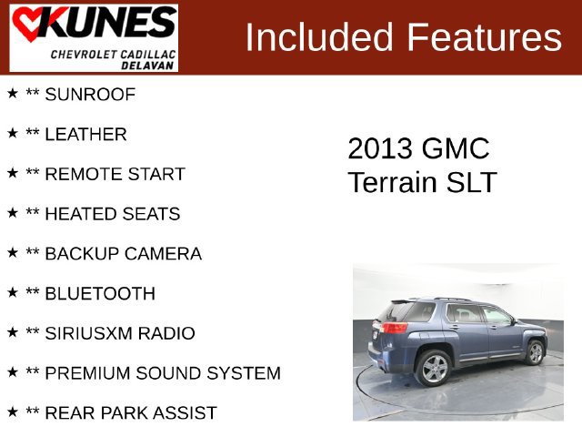 Used 2013 GMC Terrain SLT FWD image 3