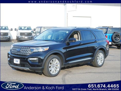 Used 2021 Ford Explorer Limited w/ Equipment Group 301A image 1