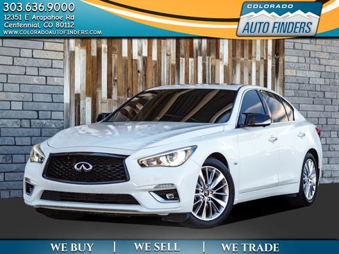 Used 2020 INFINITI Q50 Luxe w/ Essential Package (3.0T Luxe) image 1