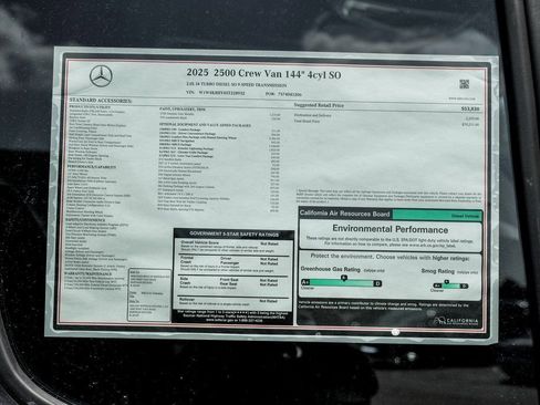 New 2025 Mercedes-Benz Sprinter 2500 image 25