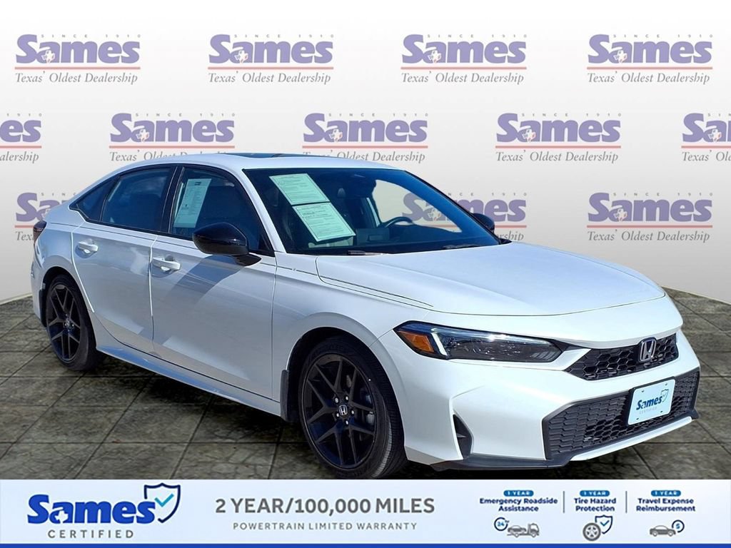 Used 2025 Honda Civic Sport image 1