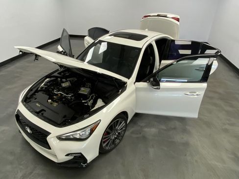 Used 2021 INFINITI Q50 Red Sport 400 w/ Proactive Package image 43