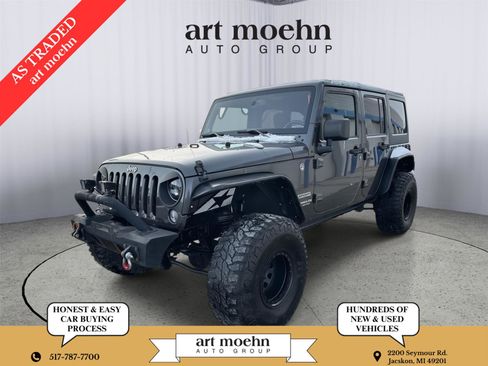 Used 2017 Jeep Wrangler Unlimited Sport w/ Quick Order Package 24S image 1