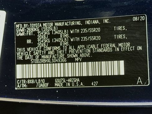 Used 2020 Toyota Highlander Limited AWD/4WD image 43