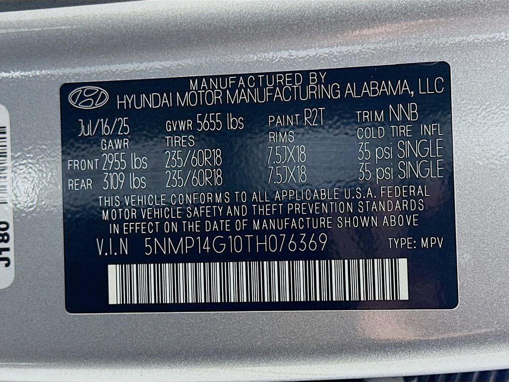 Certified 2026 Hyundai Santa Fe SE FWD image 31