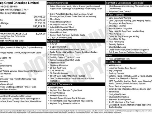 Used 2025 Jeep Grand Cherokee Limited w/ Black Appearance Package AWD/4WD image 34
