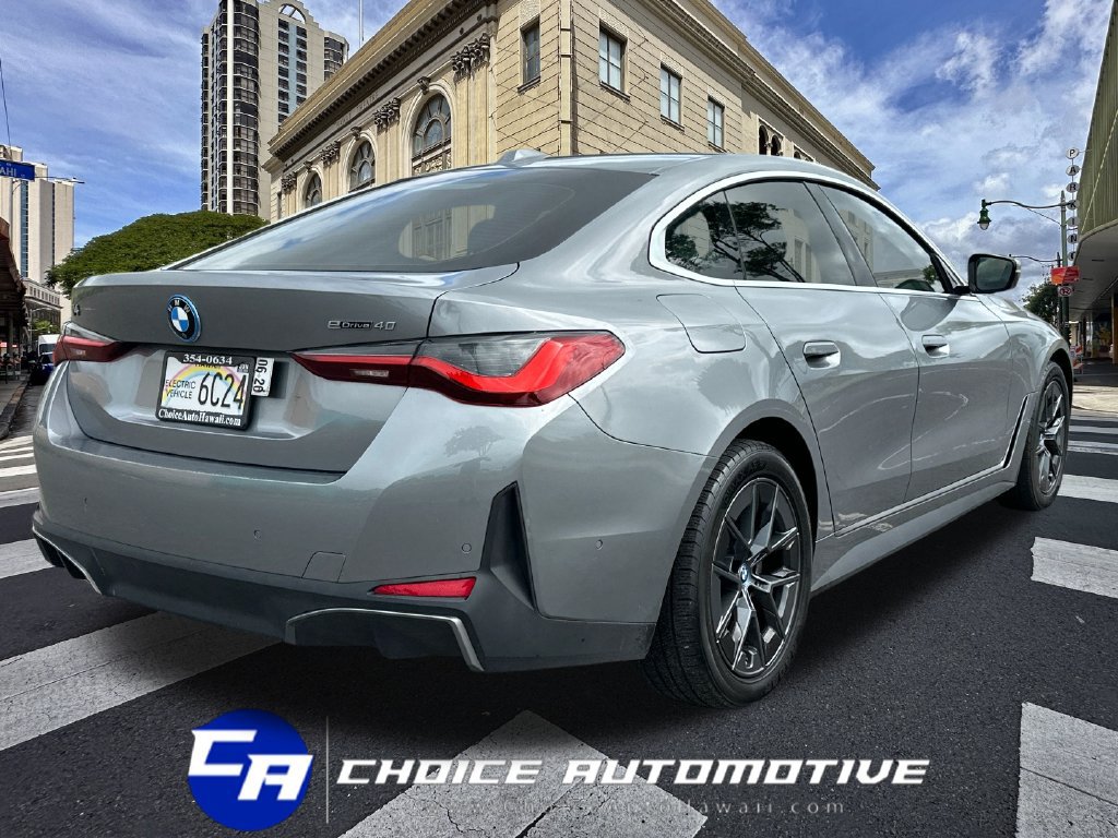 Used 2023 BMW i4 eDrive40 w/ Parking Assistance Package RWD image 8